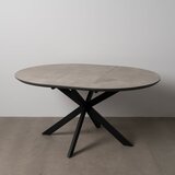 Ixia Okrogla raztegljiva jedilna miza z dodatno ploščo ø 120 cm Rocía – | Shoptok.si