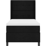 Box spring krevet s madracem Crna 90 x 200 cm tkanina | shoptok.hr
