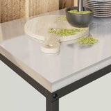  Kuhinjsko skladištenje s policom Bijelo 90 x 50 x 53 cm Čelik | shoptok.hr