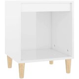  Nočne omarice 2 kosa visok sijaj bele 40x35x50 cm, (20734879) | Shoptok.si