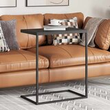  Bočni stolić crni 55 x 35 x 66 cm od konstruiranog drva | shoptok.hr