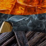 WoodWick Radiant Amber dišeča sveča z lesenim stenjem 275 g | Shoptok.si