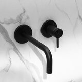 Paffoni LIG006NO70 light podometna armatura za umivalnik črna | Shoptok.si