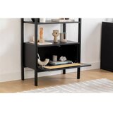 Woody Fashion polica za knjige nala 76 black | Eponuda.com