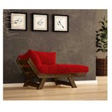 Hanah home vrtna sofa s jednim sjedištem i jastukom, boja oraha i crvene boje Cijene