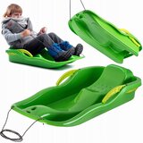 KADAX Sled Drsenje z Zavoro Naslonjalo Plastični Bob Drsenje Velike Z Vrvico, (5000351775) Cene