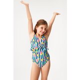 Astratex Jednodijelni kupaći kostim za djevojčice Tropical I | shoptok.hr