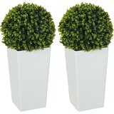 HOMCOM umetna rastlina plastika Ø32 x 65V cm zeleno, (5000242186) Cene