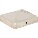 vidaXL piramidalni poklopci za stupove ograde 6 kom čelični 81 x 81 mm | shoptok.hr