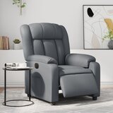 Maison Chic Električni naslanjač - Relax naslanjač sivo umetno usnje, (22062202) | Shoptok.si