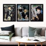 Wallity Set uramljenih slika 3SC_UN195150, 3 Dela | ePonuda.com