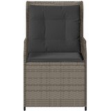  Vrtna klupa 2 pcs Siva poliratan | shoptok.hr