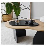 Hanah home sto za dnevnu sobu melted sapphire oak black | ePonuda.com