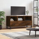 vidaXL TV omarica rjavi hrast 102x36x50 cm inženirski les Cene