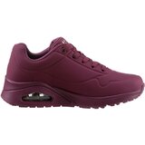 Skechers Nizke superge 'Uno Stand On Air' jagoda / srebrna | Shoptok.si