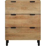  Komoda smeđa 60x33x75 cm Puno drvo Mango | shoptok.hr