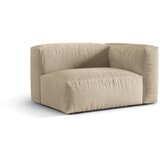 Micadoni Bež in kremno bel modul za sedežno garnituro iz tkanine bouclé (desni kot) Martina – Home | Shoptok.si