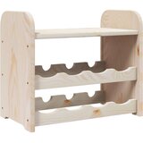  Stalak za vino s gornjom pločom 43x25x37 cm od masivne borovine | shoptok.hr