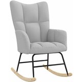  Stolica za ljuljanje oblak siva tkanina | shoptok.hr