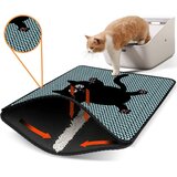WALLXPERT WC pretinac za mačke Nrszn0158, 45 x 60 cm, svijetloplava | Eponuda.ba