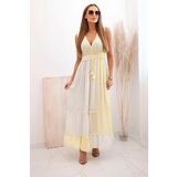 Kesi Włoski Women's viscose dress with sequins kiwi | shoptok.hr