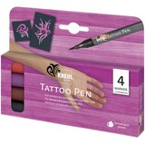  Set flomastera za tetoviranje TATTOO KREUL - 4 komada (flomasteri za) | shoptok.hr