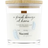 Nacomi Soy Candle Home Fragrances dišeča sveča z lesenim stenjem 140 g Cene