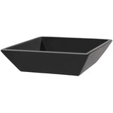  Četvrtasti keramički umivaonik crni 41,5 x 41,5 x 12 cm | shoptok.hr