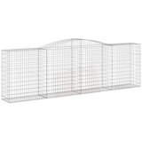  Lučne gabionske košare 6 kom 400x50x120/140cm pocinčano željezo | Eponuda.com