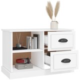 TV ormarić bijeli 73 x 35,5 x 47,5 cm od konstruiranog drva | Eponuda.com