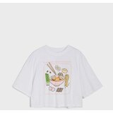 Sinsay Pamučna oversize majica s printom Pusheen the Cat Cijene