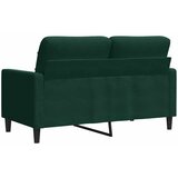  Dvosjed tamnozeleni 120 cm baršunasti | shoptok.hr