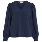 Vila Topi & Bluze Top Gaja L/S - Navy Blazer Modra Cene