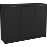 Maison Chic Komoda - Predalnik črna 90,5x30x70 cm konstruiran les, (21715707) Cene
