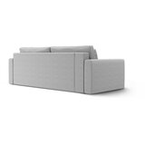 Cosmopolitan Design Svijetlo siva sklopiva/s prostorom za odlaganje sofa 238 cm Belfast – | shoptok.hr