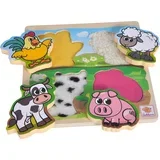 Feel-puzzle s tkaninom, 5 kom. 100003687