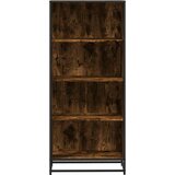 Polica za knjige dimljeni hrast 60x35x139 cm konstruirano drvo | shoptok.hr