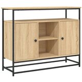 vidaXL Komoda boja hrasta sonome 100 x 35 x 80 cm konstruirano drvo | shoptok.hr