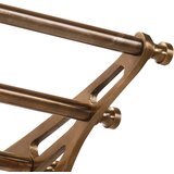  Stalak za prtljagu s vješalicama ogledalom aluminijski | shoptok.hr