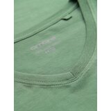 Ombre BASIC men's cotton classic tee with v-neck - green | Shoptok.si