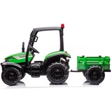 Traktor na akumulator s prikolico BLT-206 – zelen | Shoptok.si