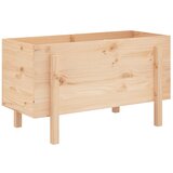  Povišena vrtna gredica 101 x 50 x 57 cm od masivne borovine | Eponuda.ba