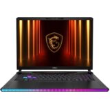 MSI Raider 16 Max HX B2XWI (Midnight Black, Metal Top) 24-Core Ultra 9 290HX Plus 5.5GHz/40MB 64GB 2TB NVMe 16” QHD+ (2560x1600) 240Hz 500n IPS RTX-5080/16G 2.5-GLan KillerWiFi7 BT5.4 Per-Key RGB Backlite 2xTB5 4xSpk Dynaudio 100Wh W11Pro Cene