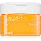 celimax Pore+Dark Spot Brightening Pad blazinice natopljene tonerom za sjaj i hidrataciju 80 kom Cijene