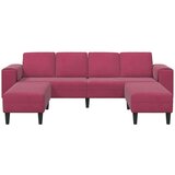  Set sofe 3 pcs boja crnog vina Baršun | shoptok.hr