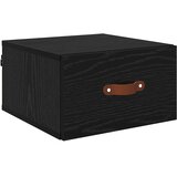  Wall-mounted noćni ormarić Crni hrast 35 x 35 x 20 cm | shoptok.hr