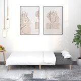  Dvosjed na razvlačenje od tkanine tamnosivi | shoptok.hr