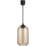 Brilagi LED luster na sajli R GLASS 1xE27/60W/230V prečnik 14 cm crna/dimljeno braon | Eponuda.com