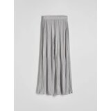 Reserved - Strukturirane hlače od žerseja - light grey | shoptok.hr