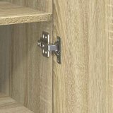  Visoka komoda boja hrasta 30x42,5x185 cm od konstruiranog drva | Eponuda.com